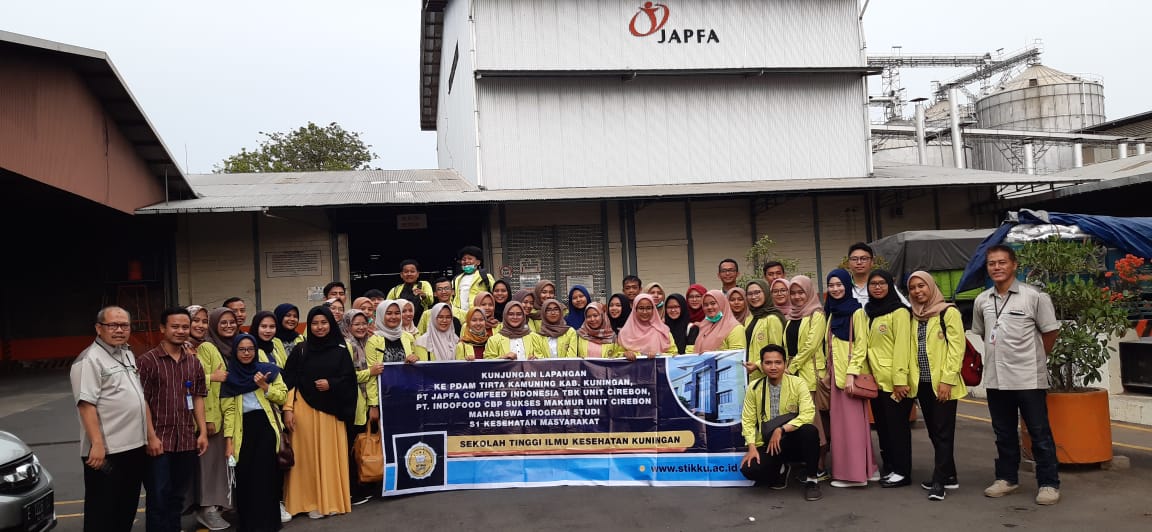 Kunjungan Mahasiswa Prodi Kesmas ke PT. JAPFA Comfeed Indonesia