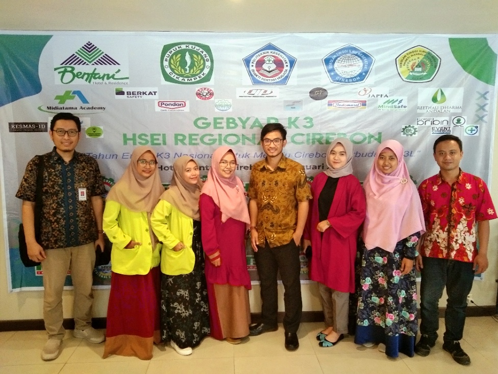 Prodi Kesmas STIKKU Ikuti Seminar Budaya K3 & Grand Launching HSE Indonesia Regional Cirebon