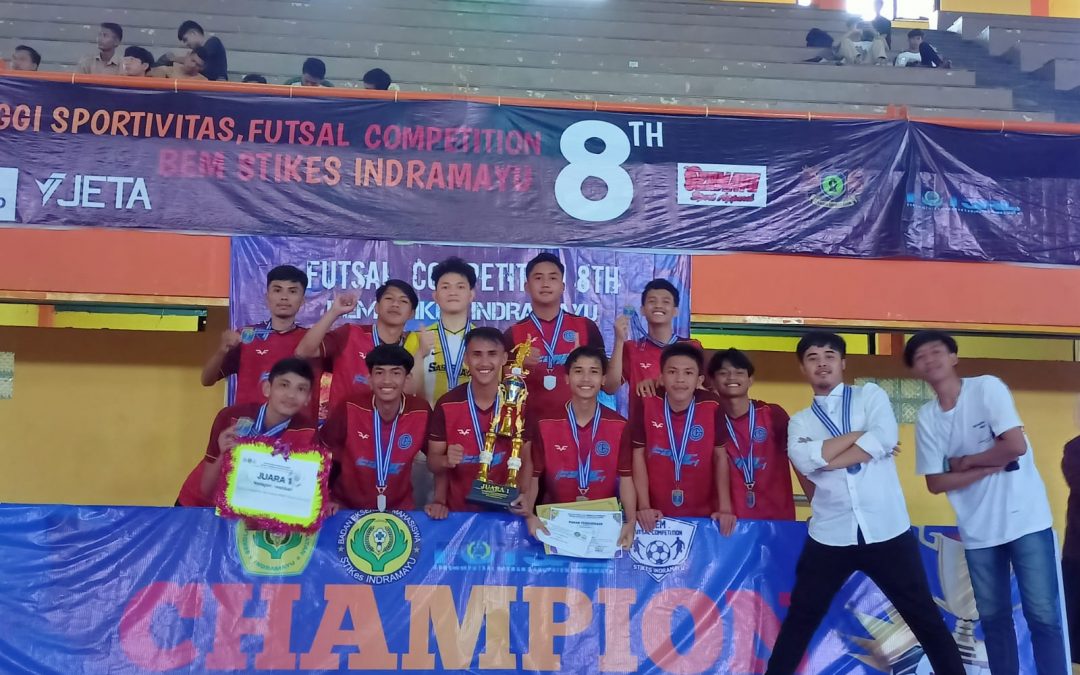 Lanjutkan Tradisi Juara, Tim Futsal STIKKU Kembali Raih Juara I Futsal Competition di BEM STIKes Indramayu.